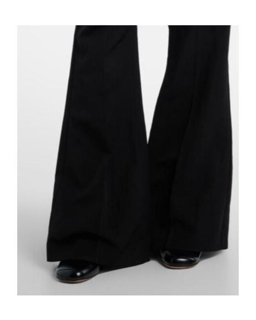 Sportmax Blue Piacere Flared Pants