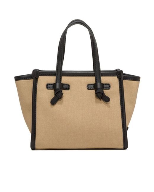 Gianni Chiarini Natural Logo Shoulder Bag