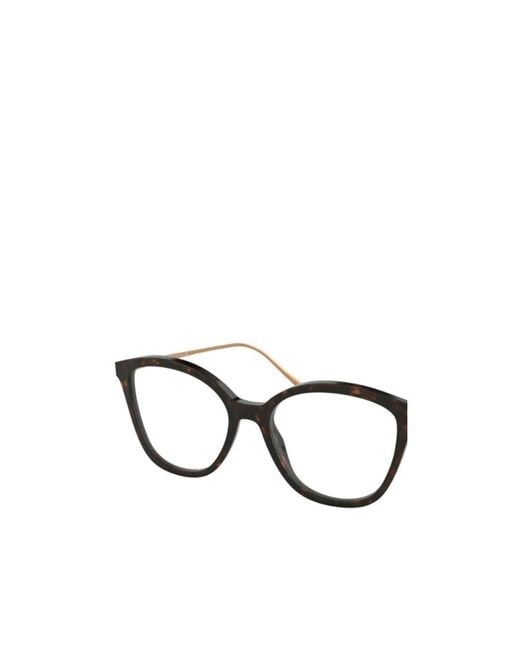 Prada White Logo Flat Mirror