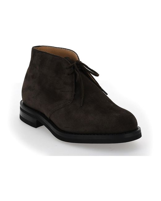 Church's Black Ryder 3 Lace-Up Desert Boots for men