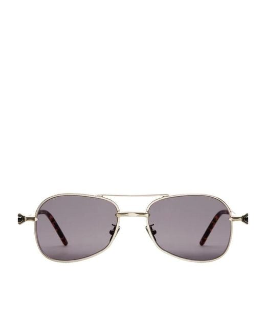 Kuboraum Multicolor Geometric Sunglasses for men
