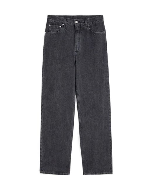 Jil Sander Gray Straight-Leg Relaxed Jeans for men