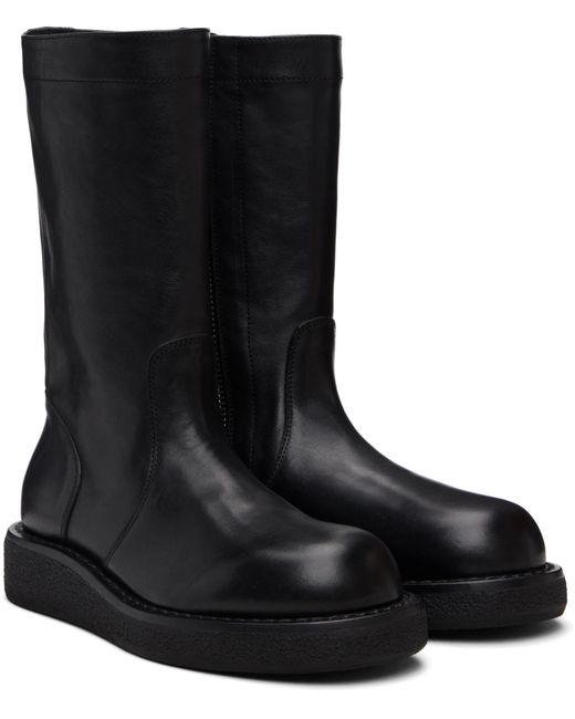 Ann Demeulemeester Black Kasi Mid-Calf Boots