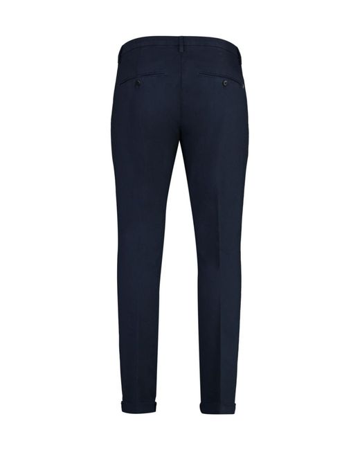 Dondup Blue Gaubert Tailored Trousers for men
