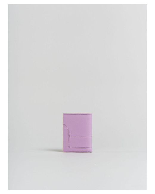Marni Purple Logo Wallet