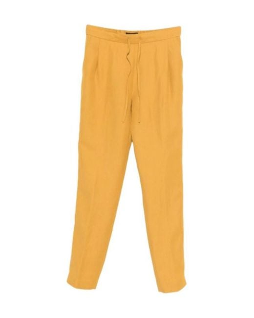 Fabiana Filippi Orange Drawstring Trousers