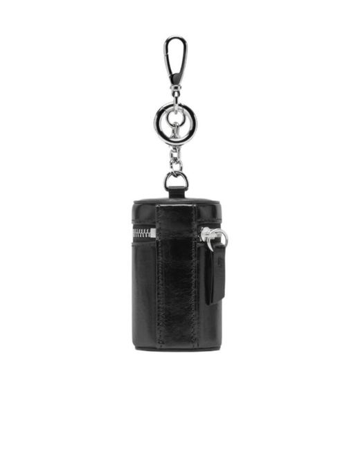 Maison Margiela White Dog Waste Bag Dispenser Keyring for men