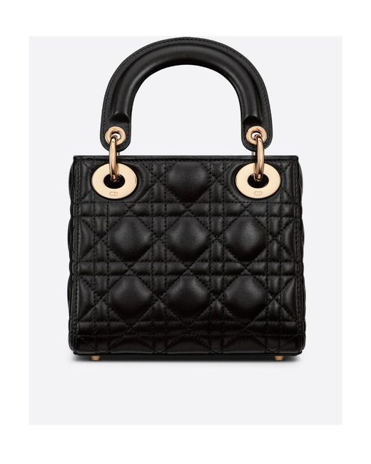 Dior Black Mini Lady Bag