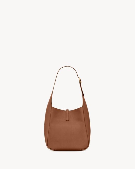 Saint Laurent Brown Le 5 A 7 Shoulder Bag