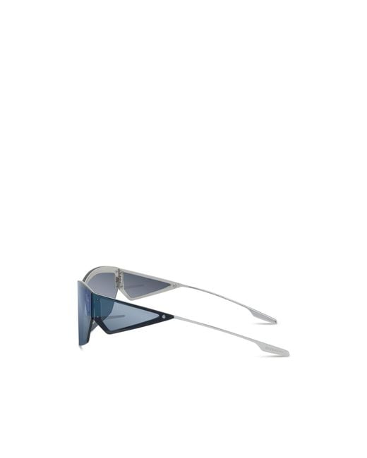 Givenchy Blue Half-Frame Sunglasses