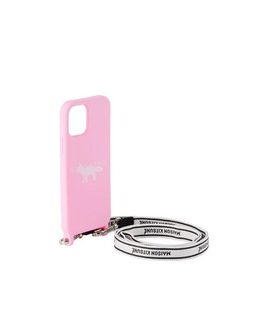 Maison Kitsuné White Stamp Iphone 12 And 12 Pro Phone Case for men