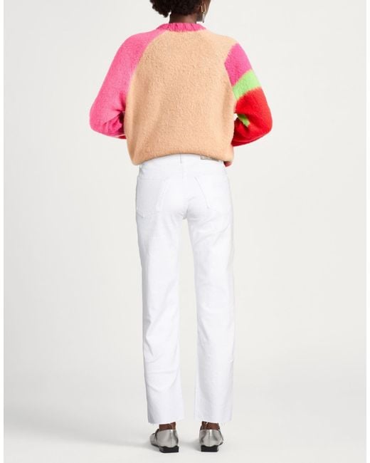 Rag & Bone White Simple Straight-Leg Jeans for men