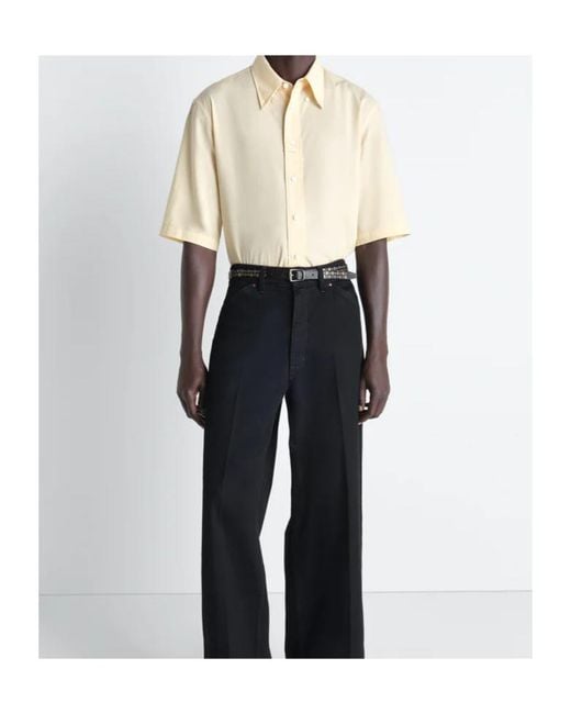 Lemaire Natural Short-Sleeved Shirt for men