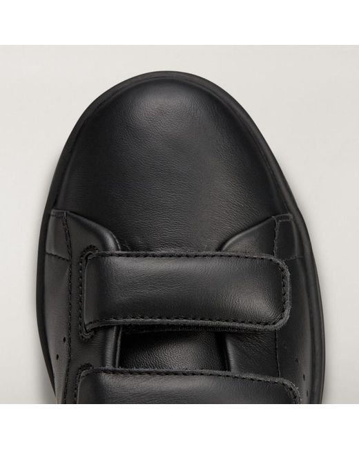 Y-3 Black Stan Smith Hook-And-Loop Sneakers for men