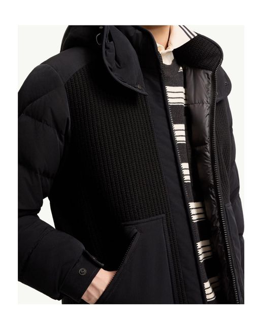 Moncler Black Pelat Down Jacket for men