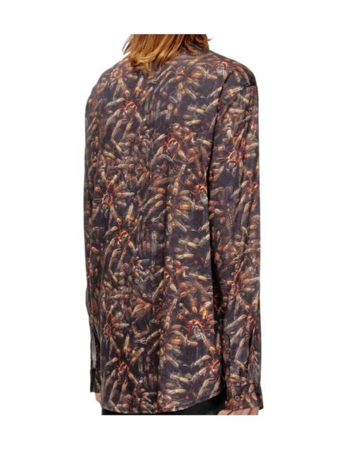 DIESEL Brown S-Simply-Spider Shirt for men