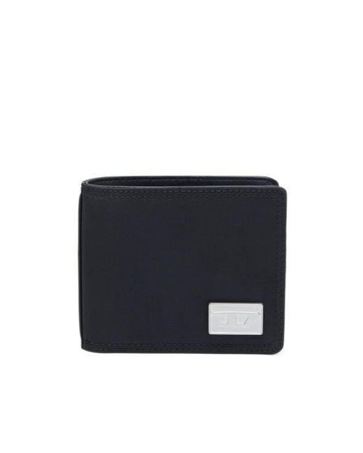 DIESEL Blue Multi-Pkts Bifold Wallet for men