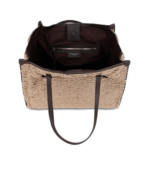 Gianni Chiarini Natural Double-Handle Tote Bag