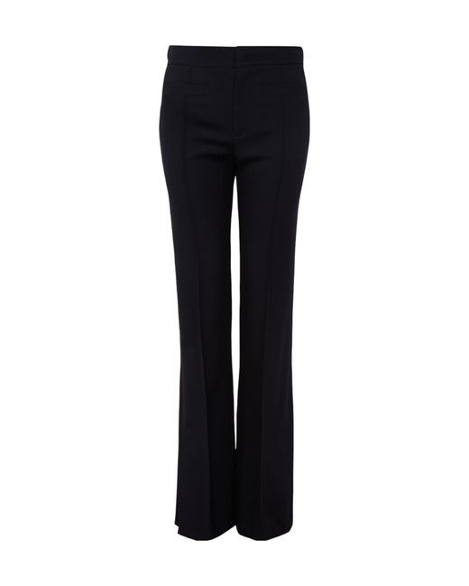 Chloé Black Straight Leg Trousers