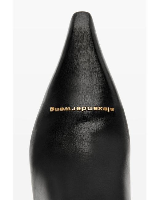 Alexander Wang Black Viola 77Mm Leather Boots