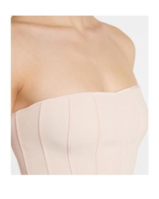 Maticevski Pink Kink Strapless Minidress