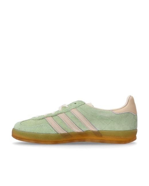 Adidas Green Originals Gazelle Indoor Sneakers for men