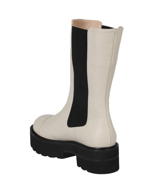 Stuart Weitzman Black Presley Ultralift Round Toe Boots