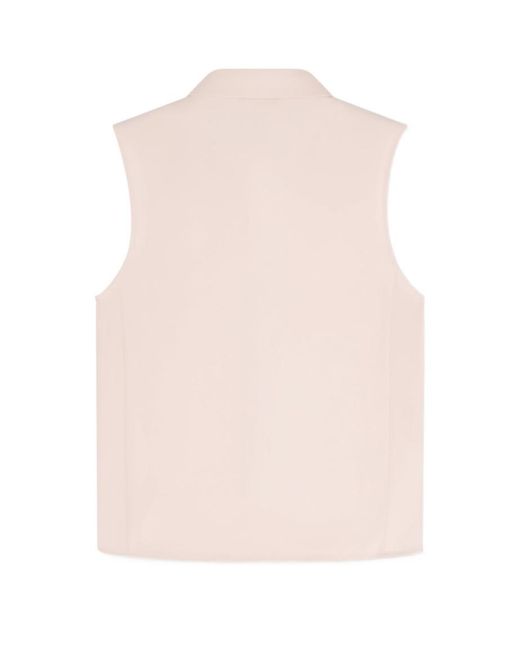 Emporio Armani Pink Sleeveless Shirt