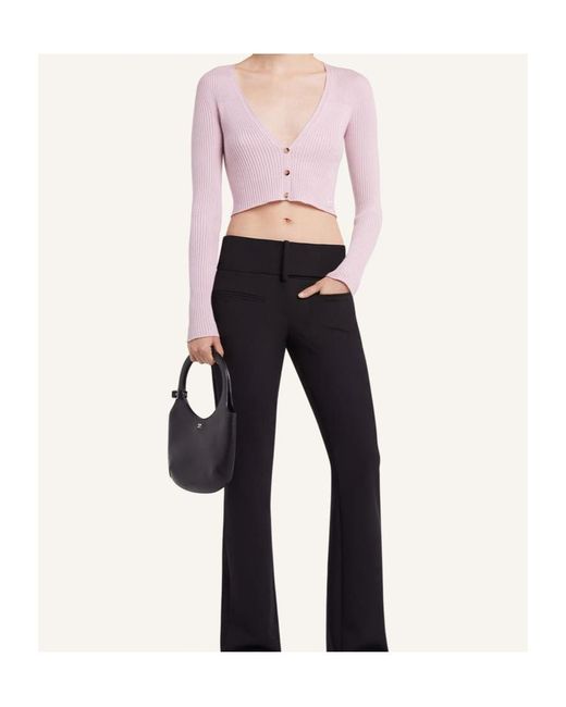 Courreges Pink Solar Cardigan