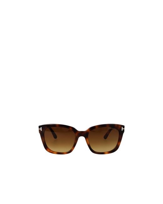 Tom Ford Multicolor Eyewear Haylay Square Frame Sunglasses