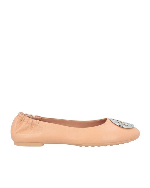 Tory Burch Pink Minimalist Ballet Flats