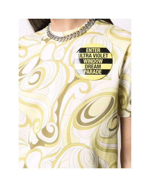 Raf Simons Metallic Print T-Shirt