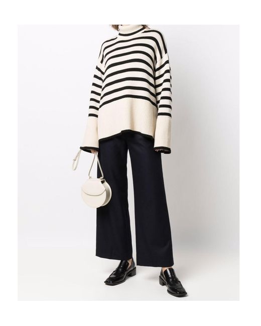 Aspesi Blue Casual Trousers With An Elastic Waistband