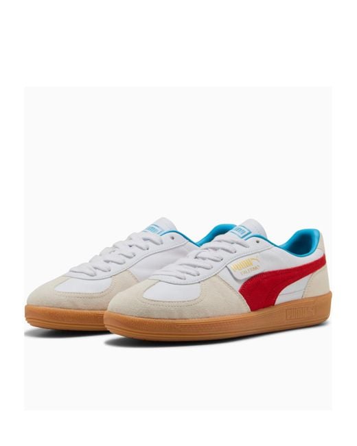 PUMA Multicolor Lace-Up Sneakers for men