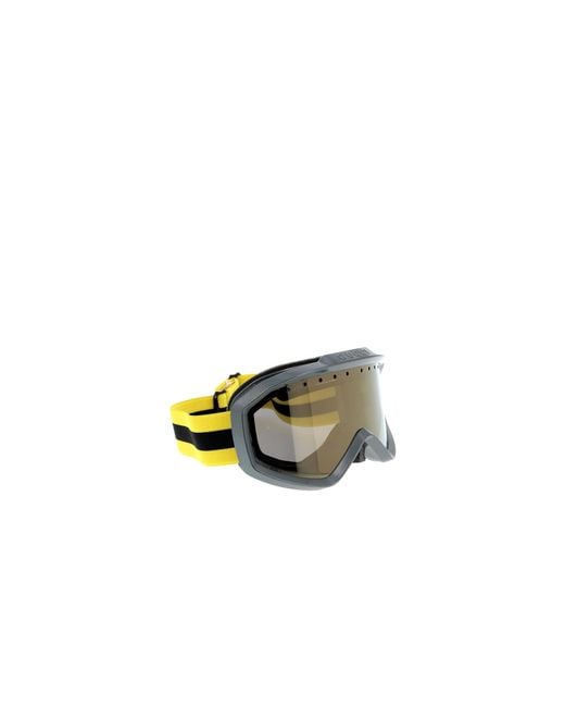 Gucci Gray Eyewear Shield Ski Sunglasses