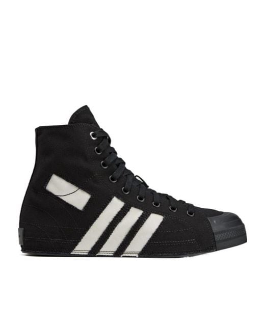 Y-3 Black Nizza Sneakers for men