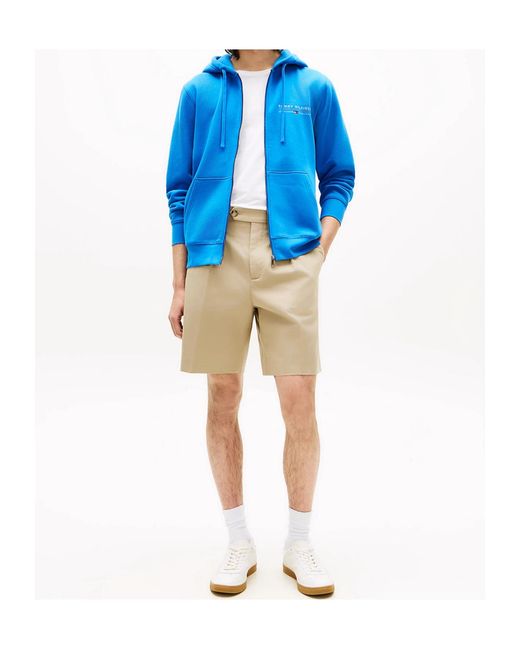 Tommy Hilfiger Blue Long-Sleeved Sweatshirt for men