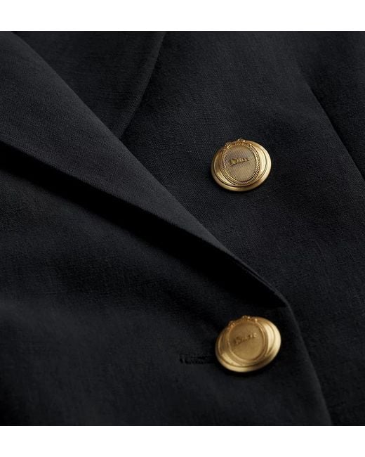 Dior Black Médaillon Bar Jacket