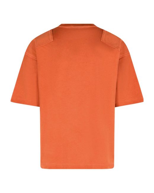 DSquared² Orange Brick Cotton T-Shirt for men