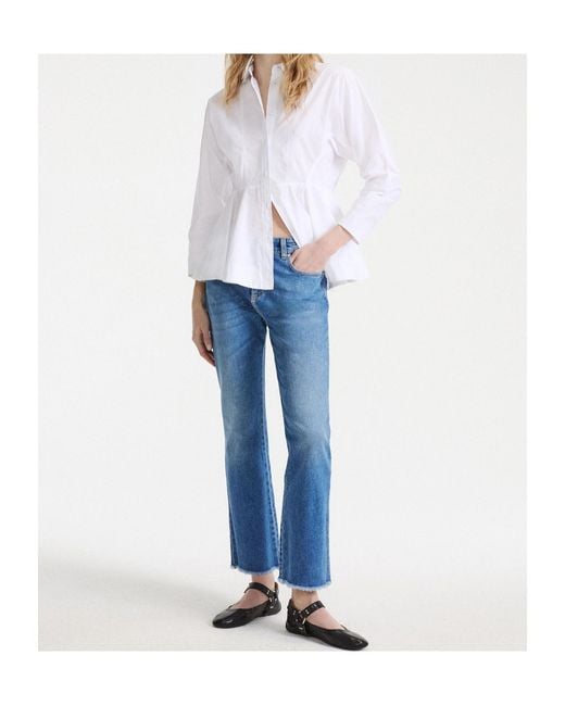 Marella White Long-Sleeved Shirt