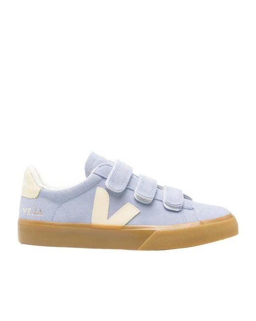 Veja Blue Recife Touch-Strap Sneakers