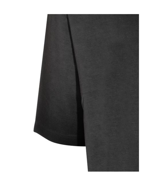Thom Krom Black Relaxed Fit T-Shirt for men