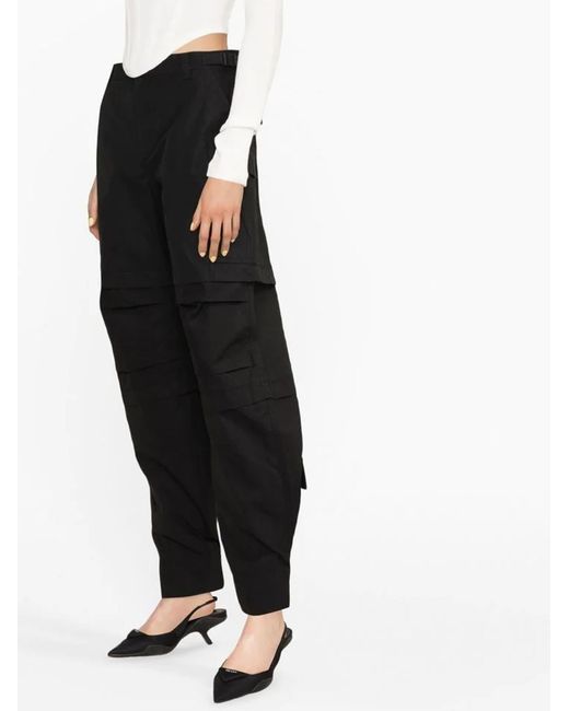 Wardrobe NYC Black Belt Loop Cargo Pants