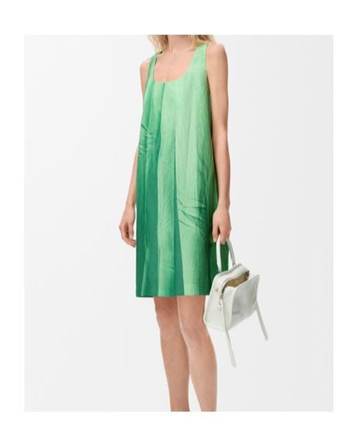 Loewe Green Sleeveless Shift Dress