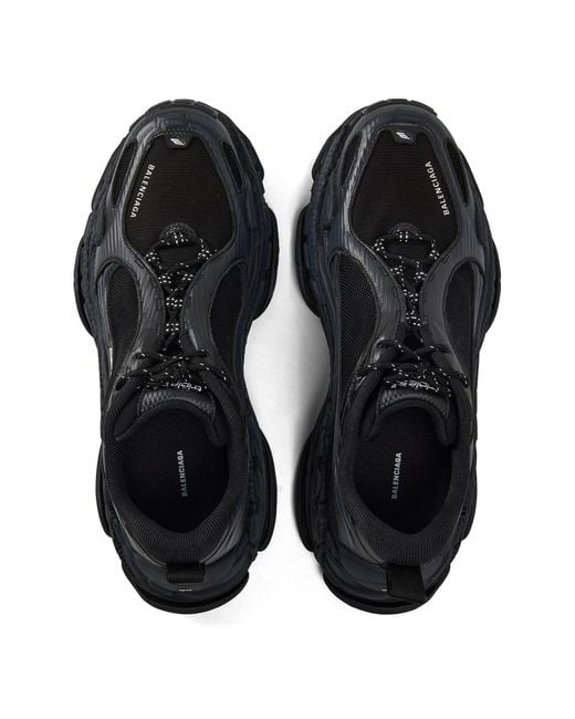 Balenciaga Black Thick-Soled Sports Shoes for men