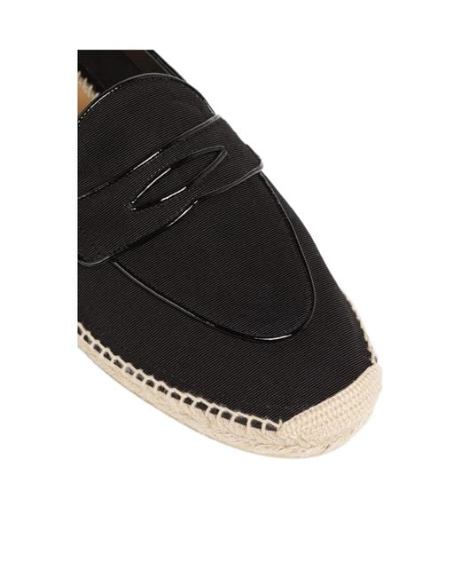 Thom Browne Black Varsity Penny Slip-On Espadrilles