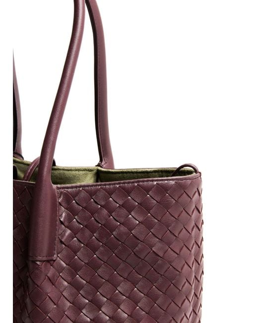 Bottega Veneta Red Pinacoteca Tote Bag