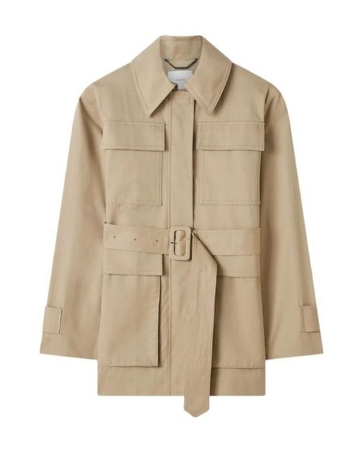 Joseph Natural Belted Utility Coat