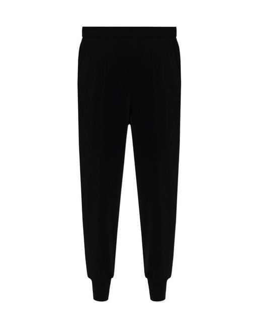 Stella McCartney Black Pleated Front Trousers