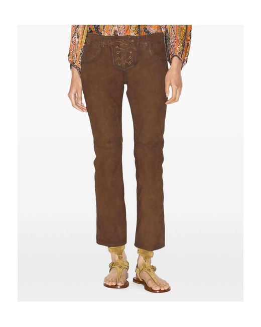 Isabel Marant Brown Vanel Pants